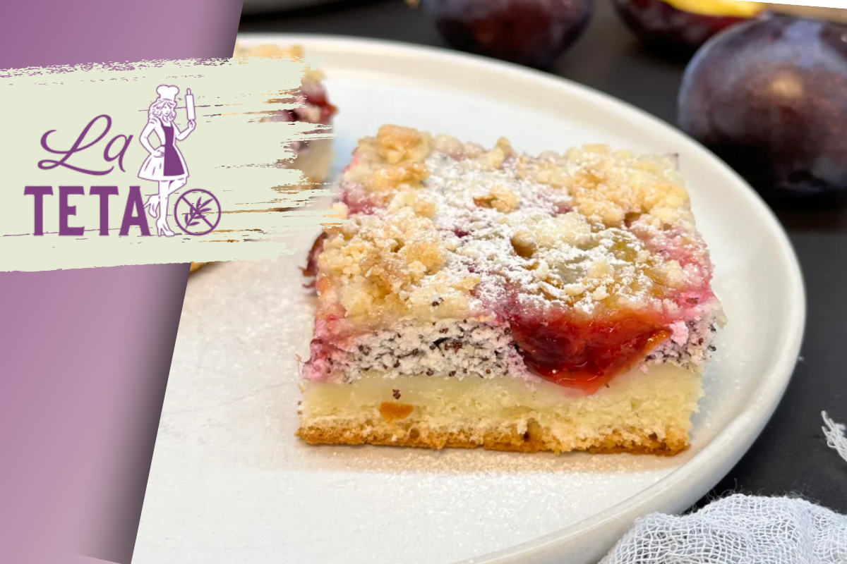 La Teta: Bezlepkový švestkový koláč