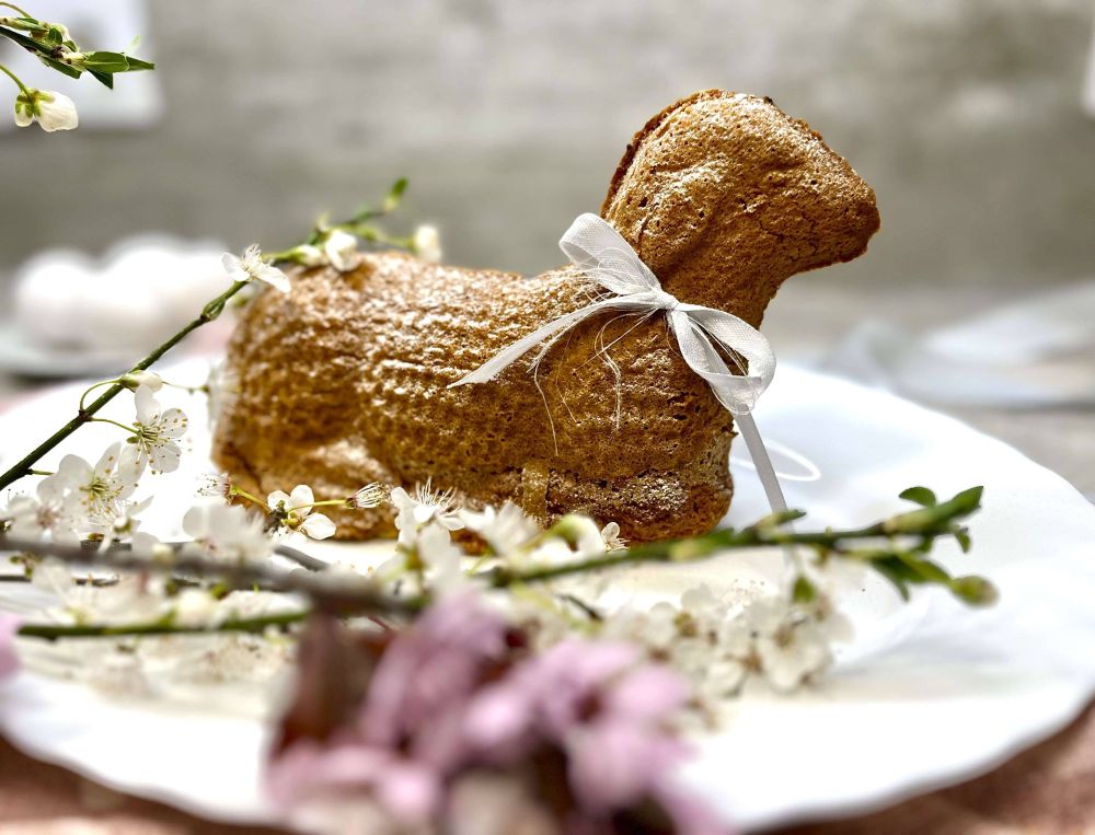 Bezlepkový velikonoční beránek