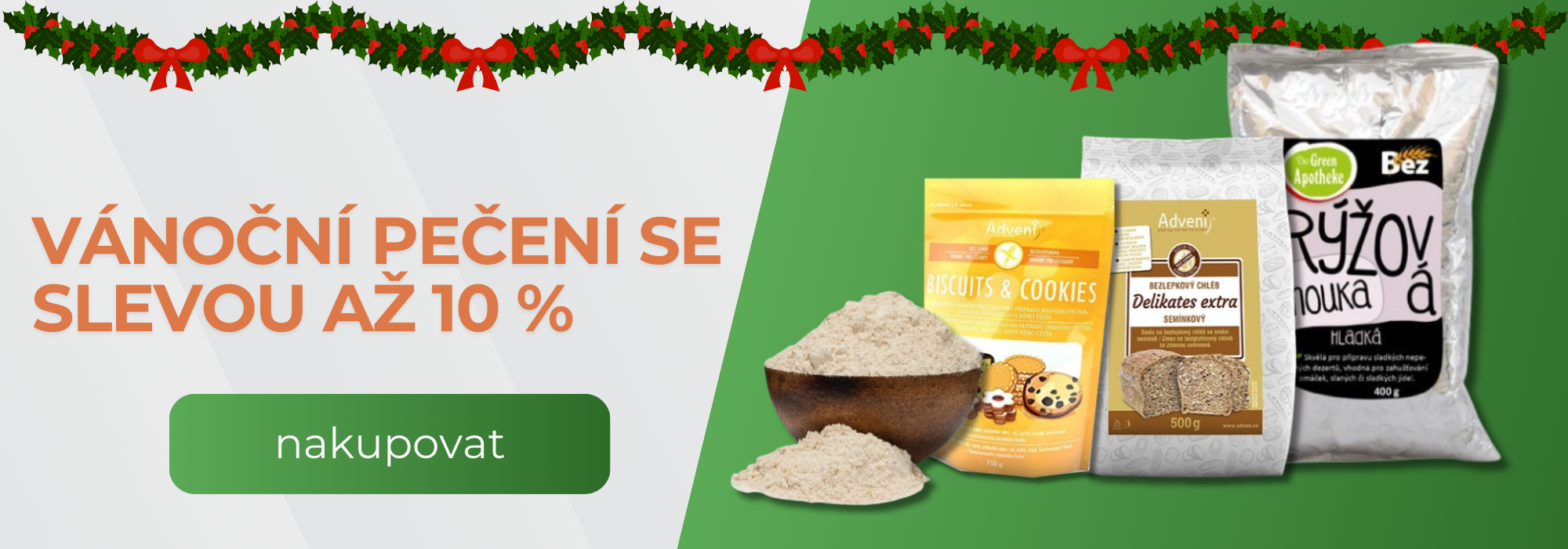 Vánoční pečení se slevou až 10 %