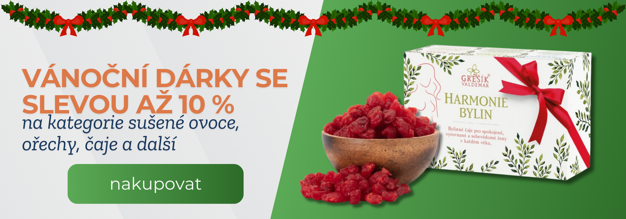 Bezlepkové vánoční dárky nyní se slevou až 10 %