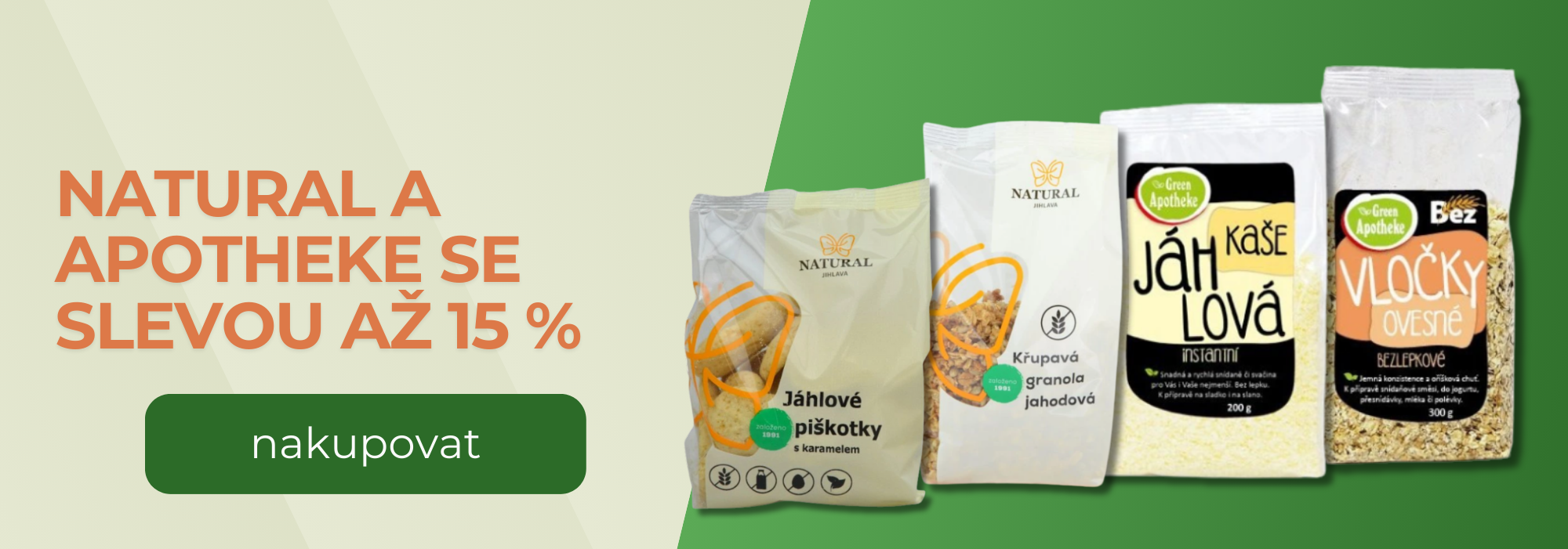 Sleva až 15 % na značky Apotheke a Natural