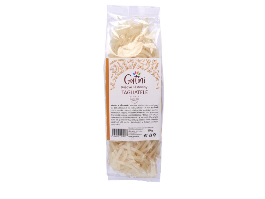 GT3097 gutini ryzove testoviny tagliatelle