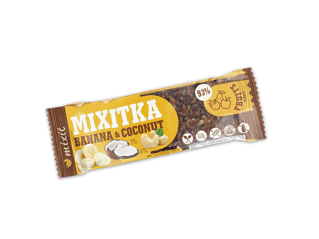 Mixit Mixitky BEZ LEPKU Banán kokos