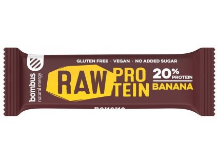 4432 bombus raw protein banana 50g