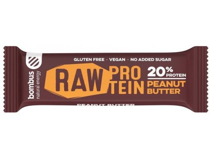 4429 bombus raw protein peanut butter 50g