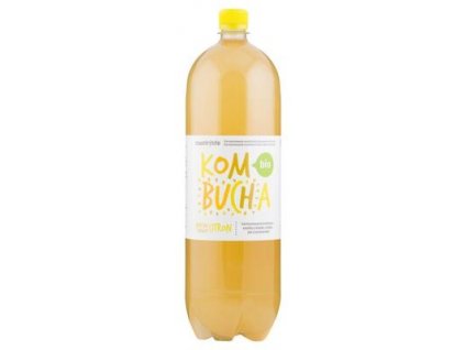 Country Life Kombucha bancha s příchutí citron 2 l BIO