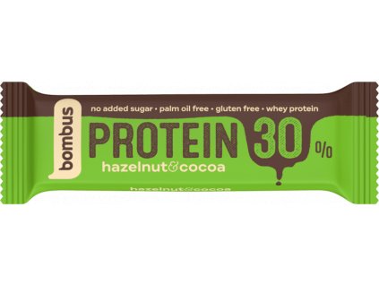 bombus protein 30 % hazelnut cocoa 50g