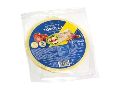 bezgluten tortilla bez lepku 180g 3x60g ct12