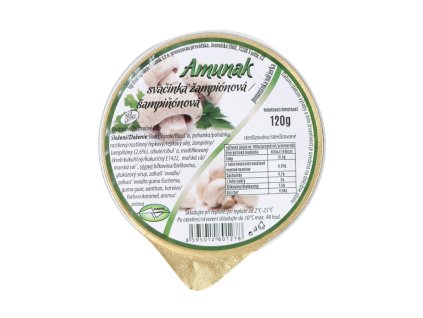 amunak svacinka zampionova 120 g bez lepku