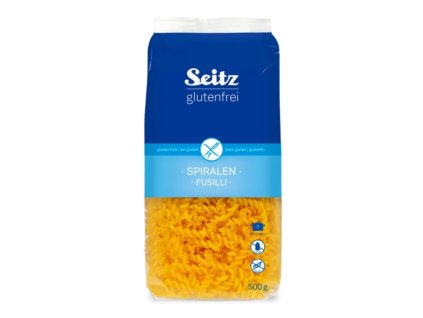 seitz testoviny fusilli vretena bez lepku 500g spiralen ct 10