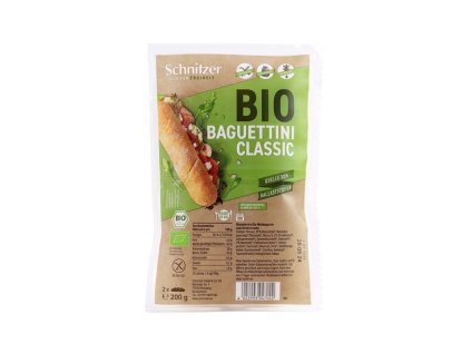 schnitzer bagety classic bio 200 g bez lepku