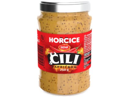 senf horcice cert 250 g sklo
