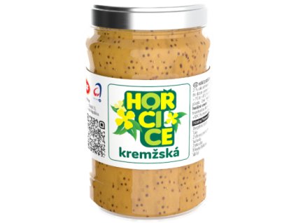 senf horcice kremzska 250 g sklo
