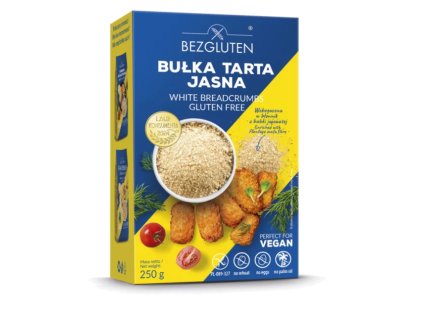 bezgluten strouhanka bila bez lepku 250 g