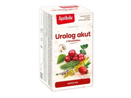 apotheke caj urolog akut s brusinkou 20x1 5g