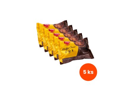 Zvýhodněný balíček 5 ks Schär Muffiny choco 65g