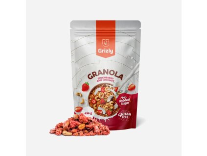 grizly granola jahodova 450 g