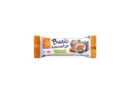 Basic biscuit sušenky plněné fíkovou náplní bez lepku Nature Line 25g