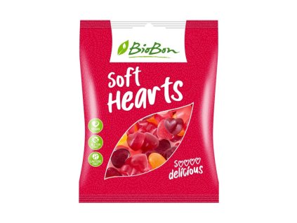 biobon srdicka bez zelatiny 100 g bio