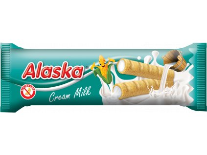 5028 kukuricne trubicky alaska s mlecnou naplni 18g