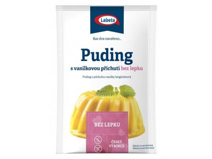 5199 labeta puding s vanilkovou prichuti bez lepku 40g