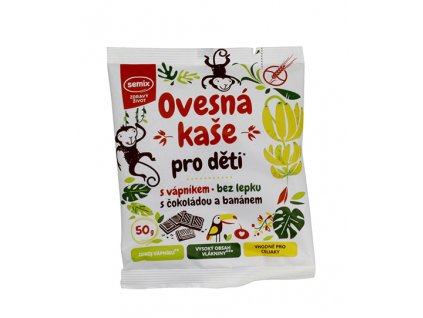 5277 kase ovesna pro deti cokolada a banan bzl 50g