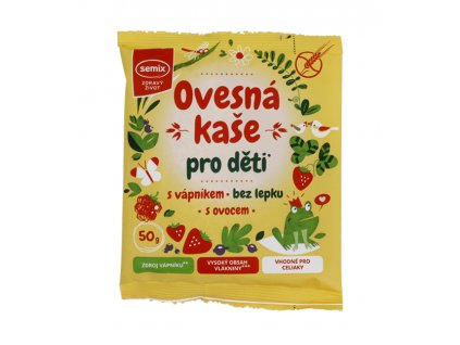 5280 kase ovesna pro deti s vapnikem ovocem bzl 50g