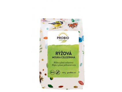 MOUKA RÝŽOVÁ CELOZRNNÁ 450 G BIO PROBIO