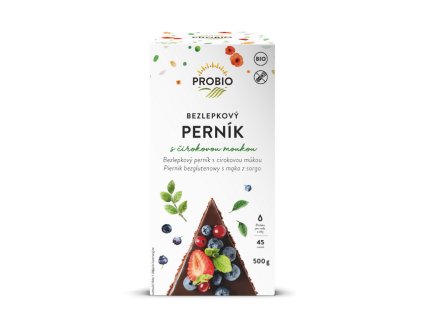 Perník bezlepkový s čirokovou moukou 500 g BIO PROBIO