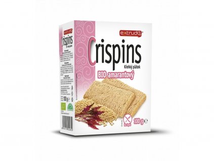 bio amarantovy krehky platek crispins 100g extrudo