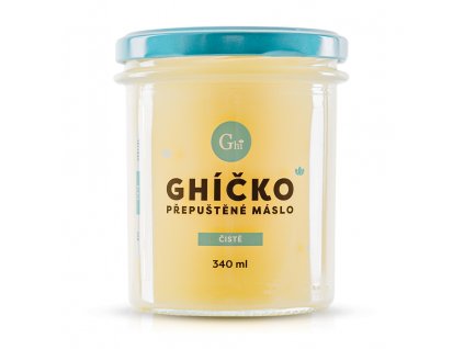 ghi prepustene maslo 340ml ciste bio