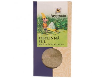 Sonnentor 12 bylinná sůl 120 g BIO