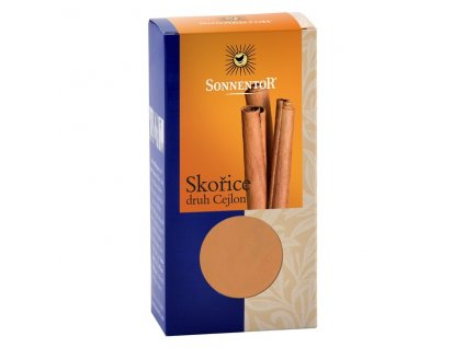 7910 sonnentor skorice cejlon mleta 40 g bio