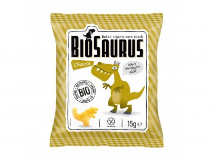 8118 bio biosaurus krupky se syrem 15g