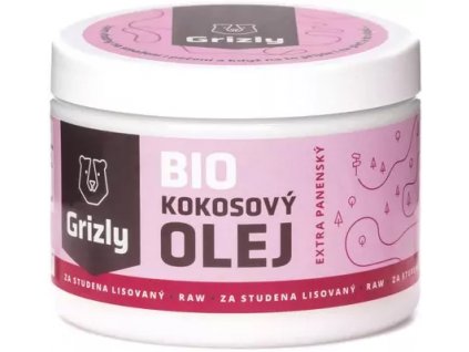 grizly bio kokosovy olej