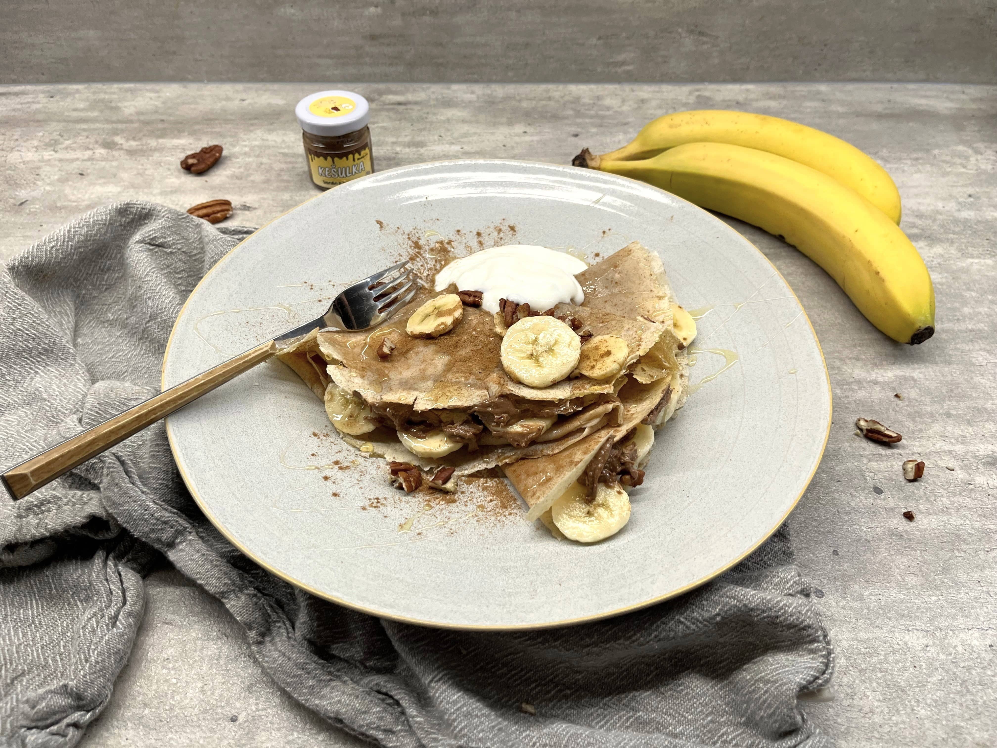 Bezlepkové pohánkové palacinky