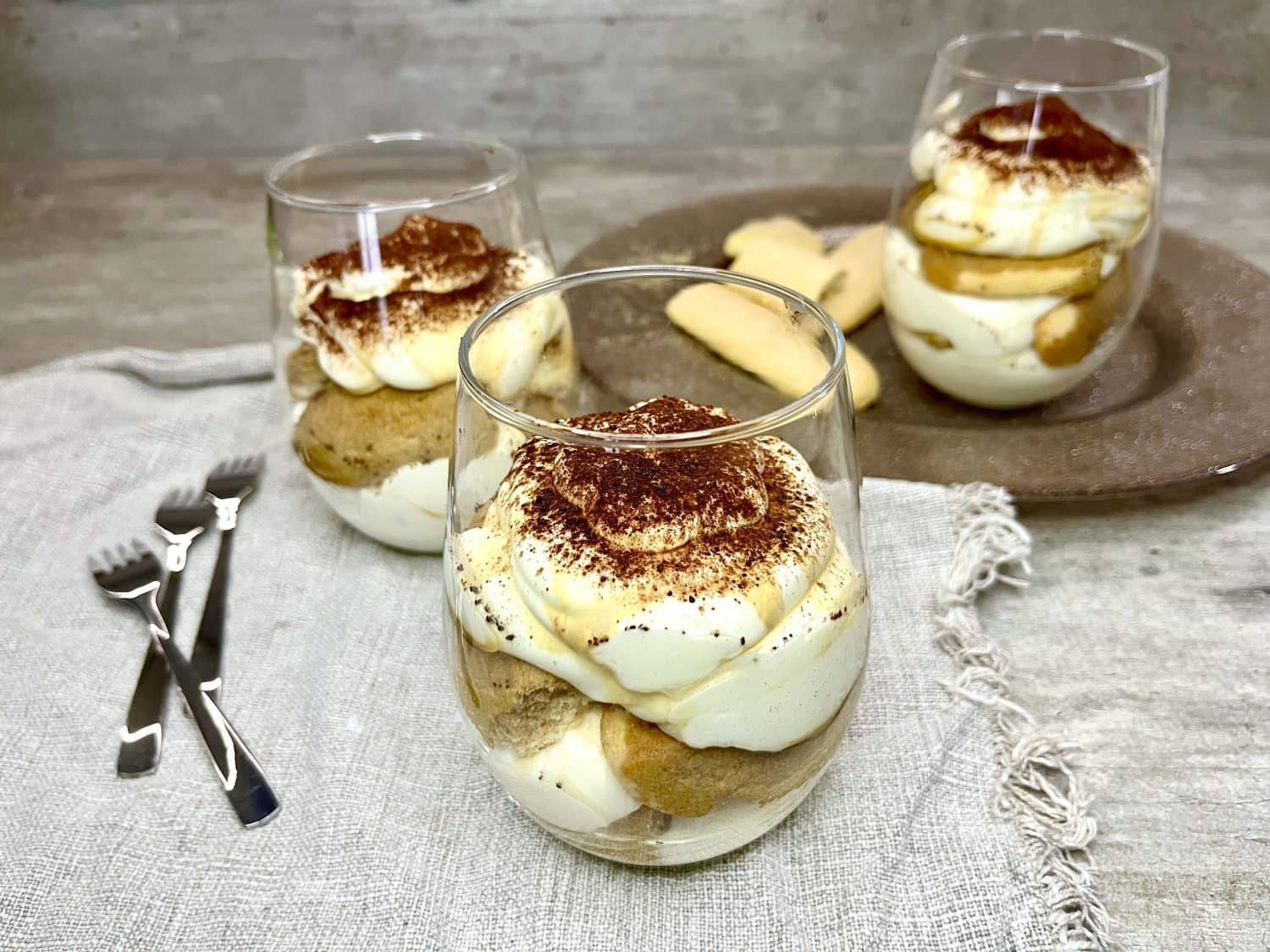 Bezlepkové tiramisu