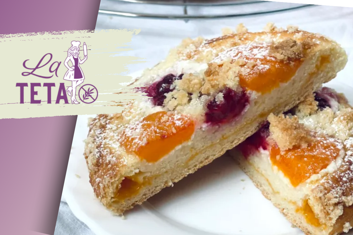 La Teta: Ovocné koláče z kysnutého cesta