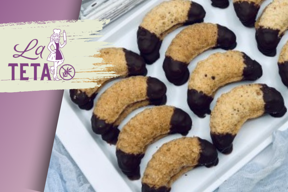 La Teta: Bezlepkové orechové rožky