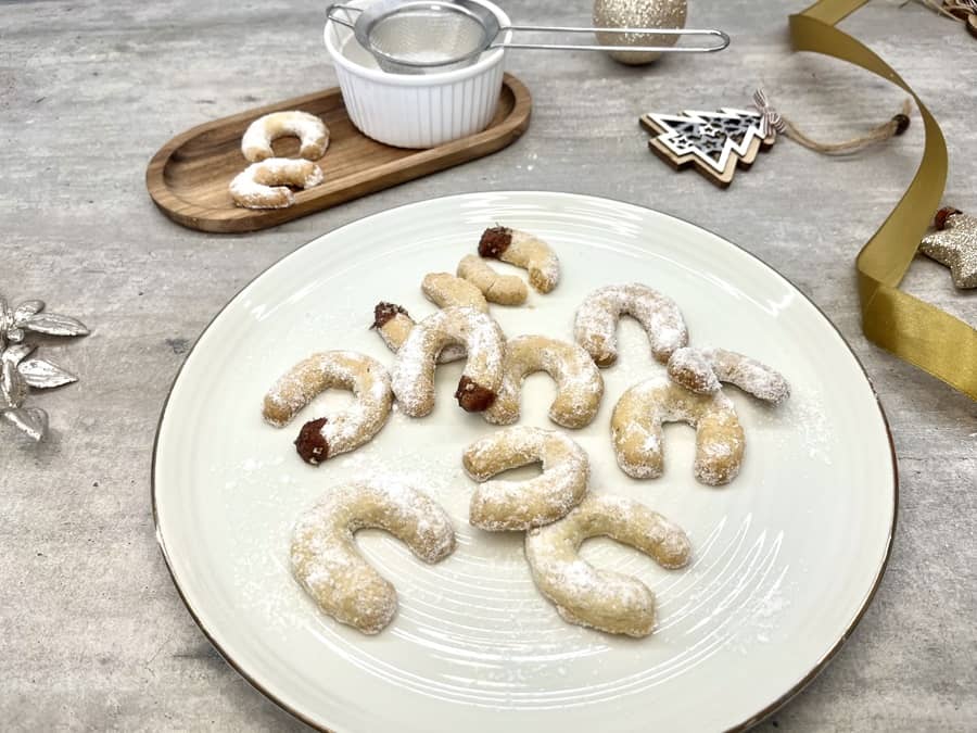 Bezlepkové vanilkové rožteky