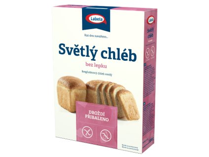 chléb světlý bez lepku Labeta