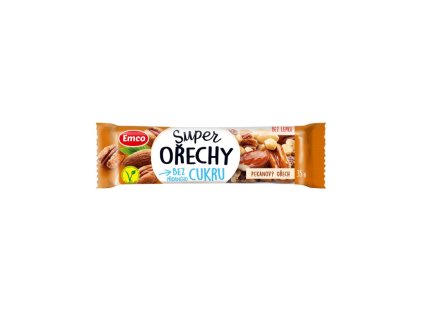 tycinka super orechy pekan 35g emco