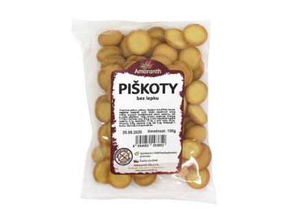 amaranth piskoty 100 g bez lepku
