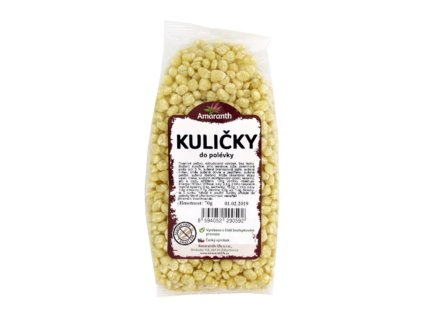 amaranth kulicky do polevky 70 g bez lepku