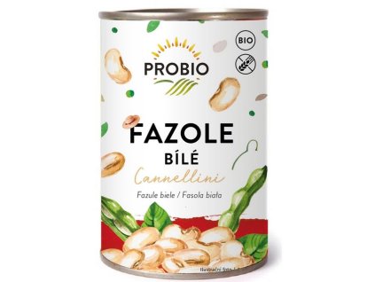pro bio fazole bile cannellini sterilovane 400 g bio