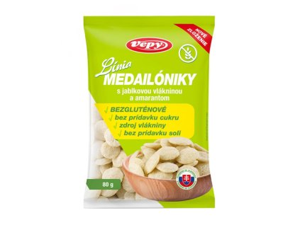 vepy linia medailonky s jablecnou vlakninou bez lepku 80 g
