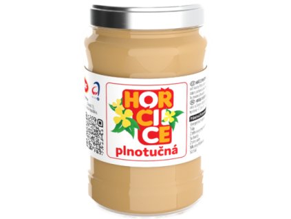 senf horcice plnotucna 250 g sklo