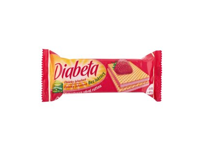 dibeta oplatka jahodova 60 g bez laktozy pecivarne