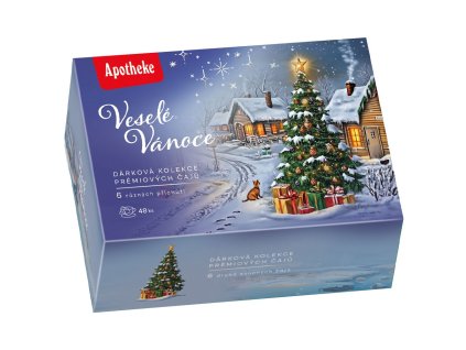 apotheke darkova kolekce vesele vanoce 6x8ks