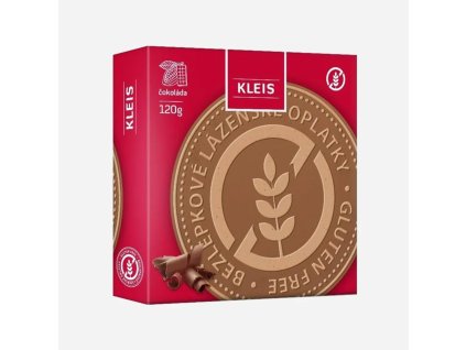kleis lazenske oplatky cokoladove bez lepku 120 g